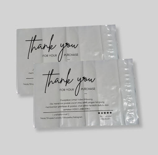 Contoh hasil Polymailer custom, foto produksi 8